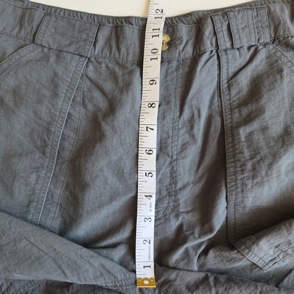 The North Face Mens Convertible Cargo Hiking Pants Gray Zip Off Size Large - Picture 7 of 15